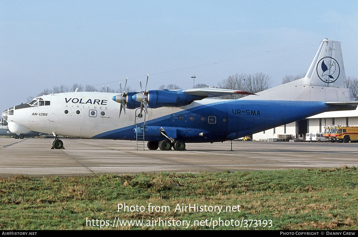 Aircraft Photo of UR-SMA | Antonov An-12BK | Volare Aircompany | AirHistory.net #373193