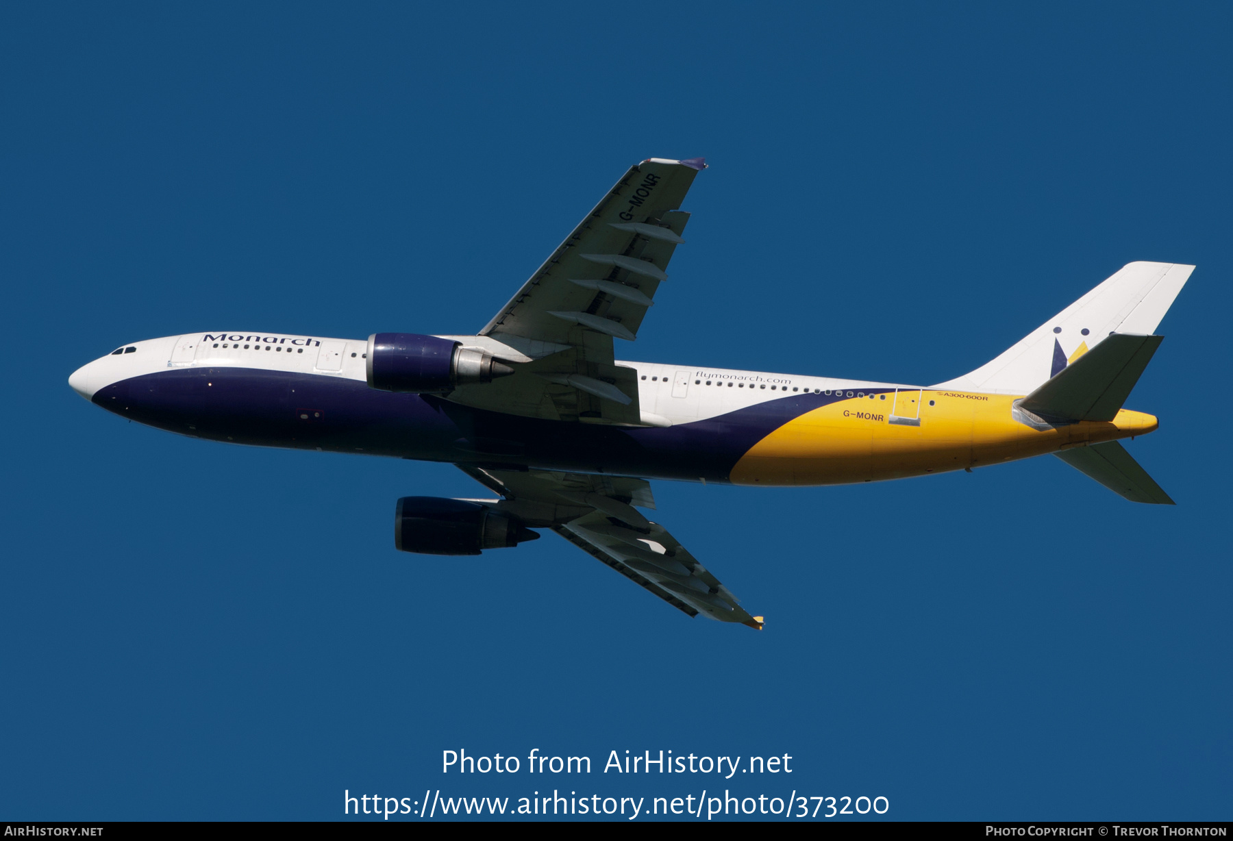 Aircraft Photo of G-MONR | Airbus A300B4-605R | Monarch Airlines | AirHistory.net #373200