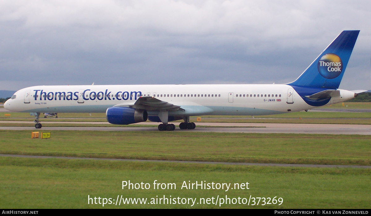 Aircraft Photo of G-JMAB | Boeing 757-3CQ | Thomas Cook Airlines | AirHistory.net #373269