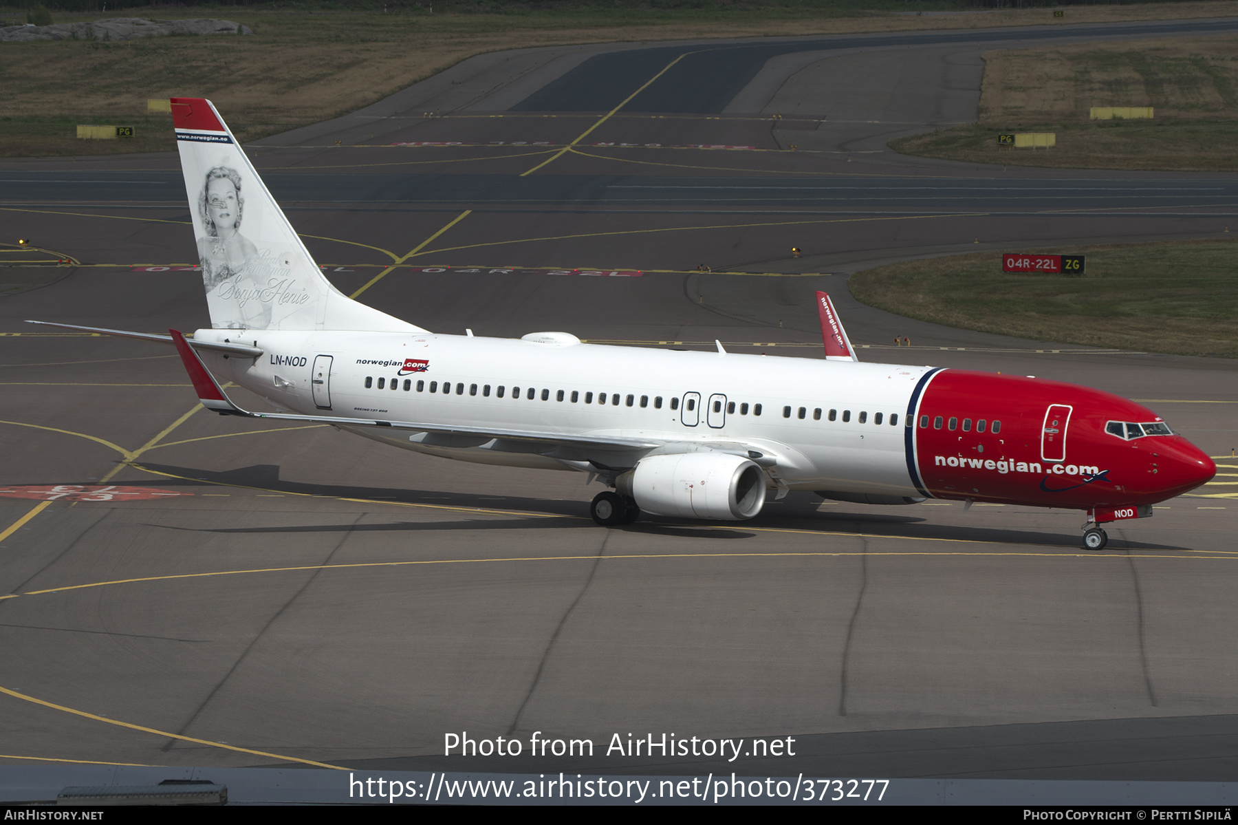 Aircraft Photo of LN-NOD | Boeing 737-8Q8 | Norwegian | AirHistory.net #373277