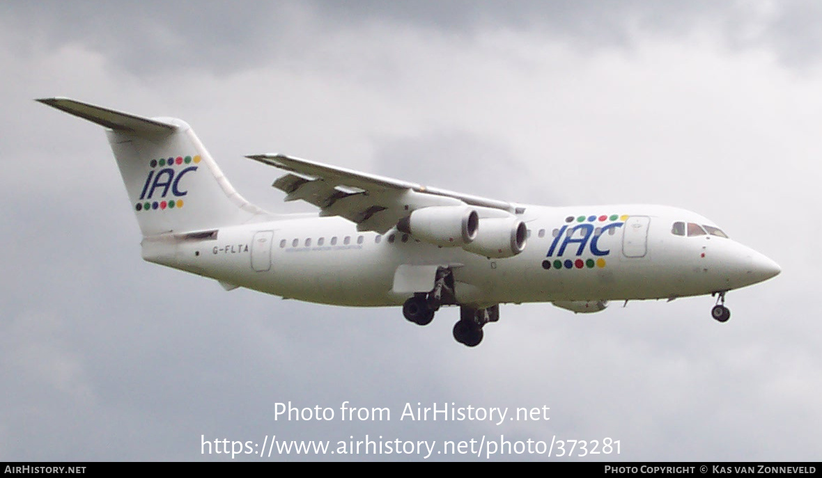 Aircraft Photo of G-FLTA | British Aerospace BAe-146-200 | IAC - Integrated Aviation Consortium | AirHistory.net #373281