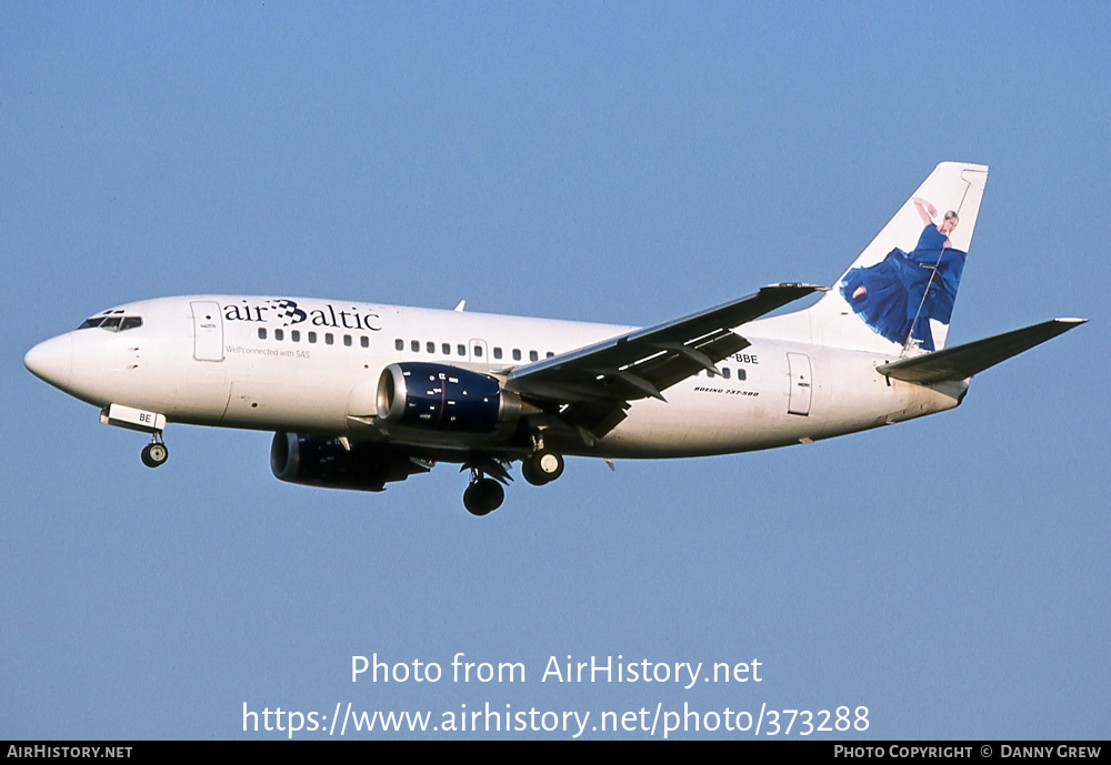 Aircraft Photo of YL-BBE | Boeing 737-53S | AirBaltic | AirHistory.net #373288