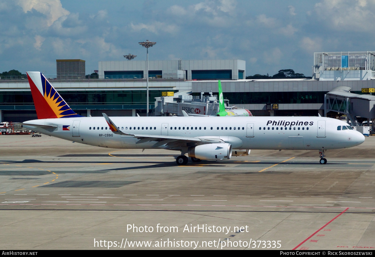 Aircraft Photo of RP-C9910 | Airbus A321-231 | Philippine Airlines | AirHistory.net #373335