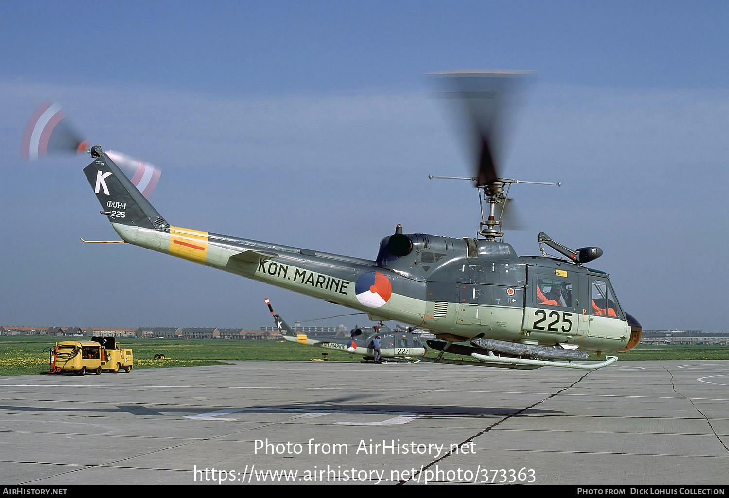 Aircraft Photo of 225 | Agusta (I)UH-1 (AB-204B) | Netherlands - Navy | AirHistory.net #373363