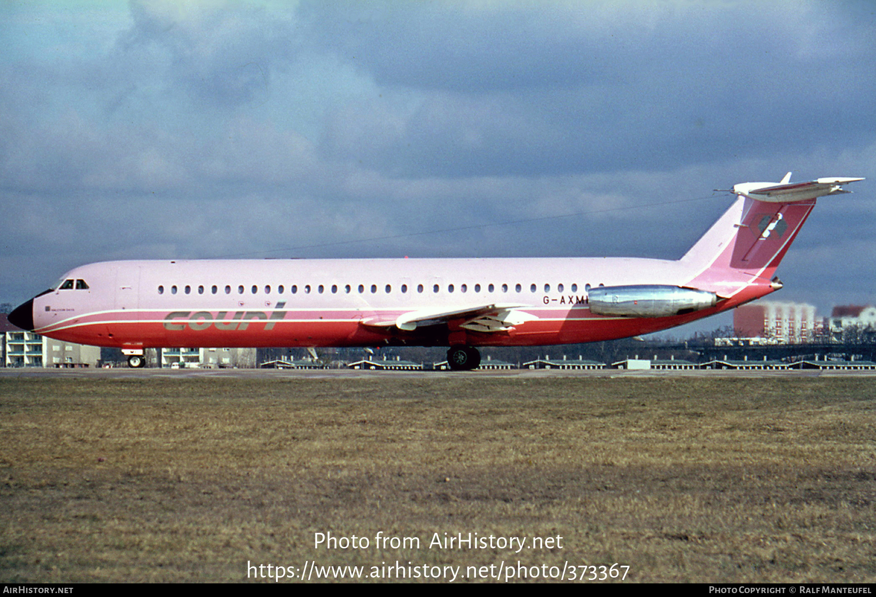 Aircraft Photo of G-AXMI | BAC 111-518FG One-Eleven | Court Line | AirHistory.net #373367