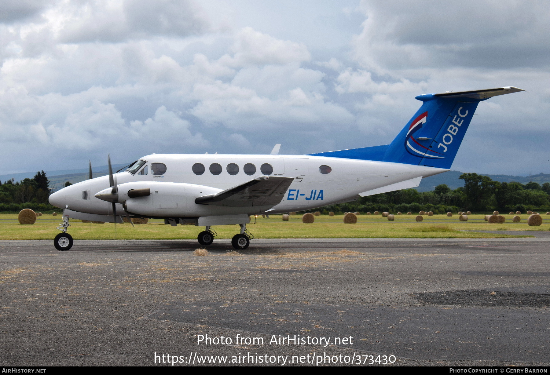 Aircraft Photo of EI-JIA | Beech 200 Super King Air | Jobec Aviation | AirHistory.net #373430