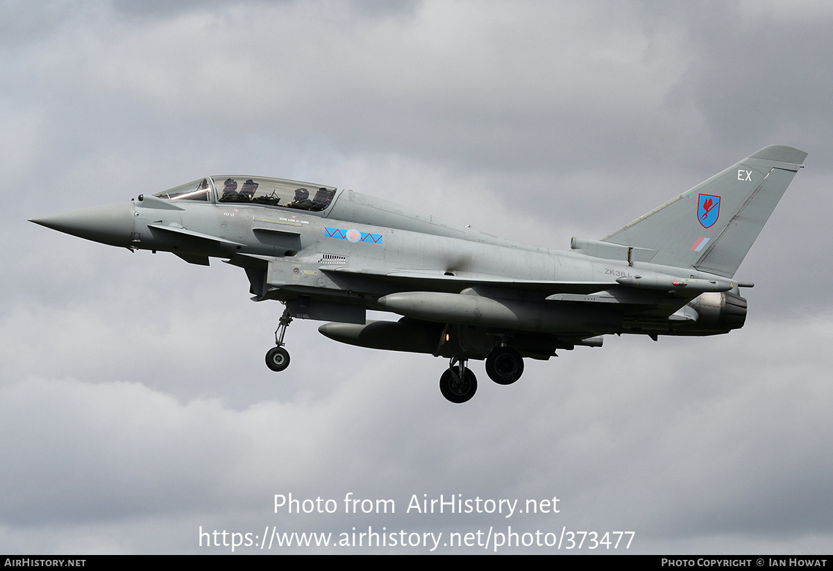 Aircraft Photo of ZK381 | Eurofighter EF-2000 Typhoon T3 | UK - Air Force | AirHistory.net #373477