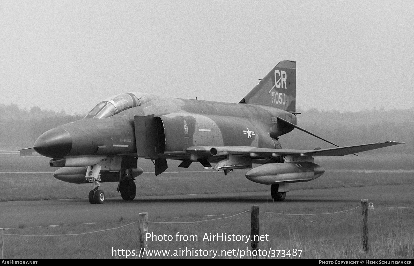 Aircraft Photo of 74-1050 / AF74-050 | McDonnell Douglas F-4E Phantom II | USA - Air Force | AirHistory.net #373487