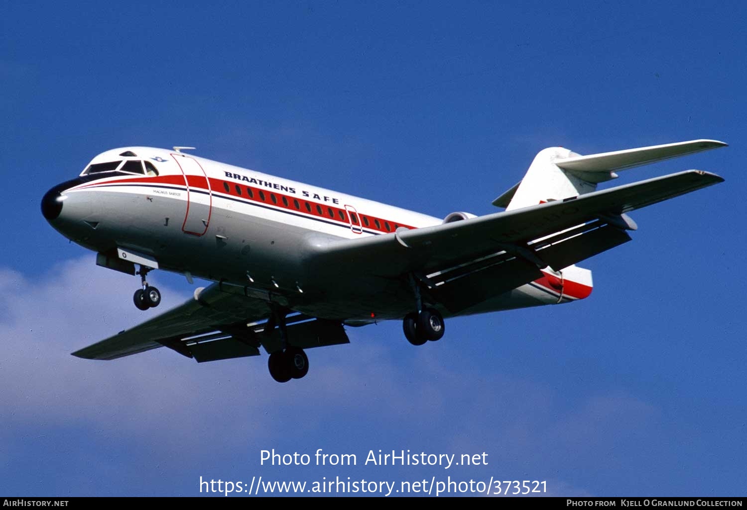 Aircraft Photo of LN-SUO | Fokker F28-1000 Fellowship | Braathens SAFE | AirHistory.net #373521