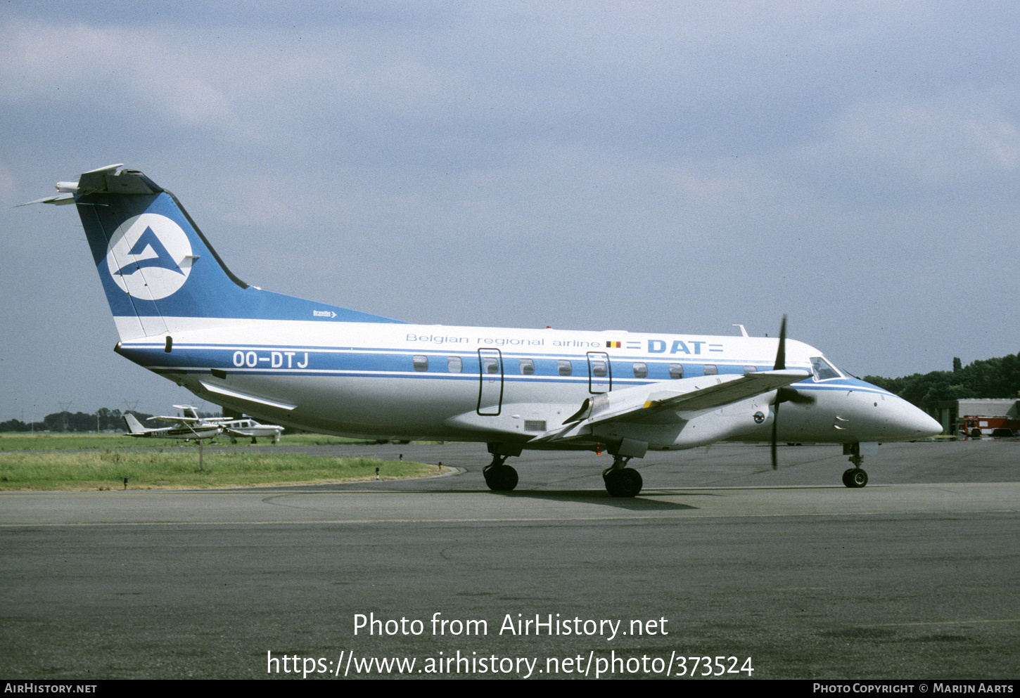 Aircraft Photo of OO-DTJ | Embraer EMB-120RT Brasilia | Delta Air Transport - DAT | AirHistory.net #373524