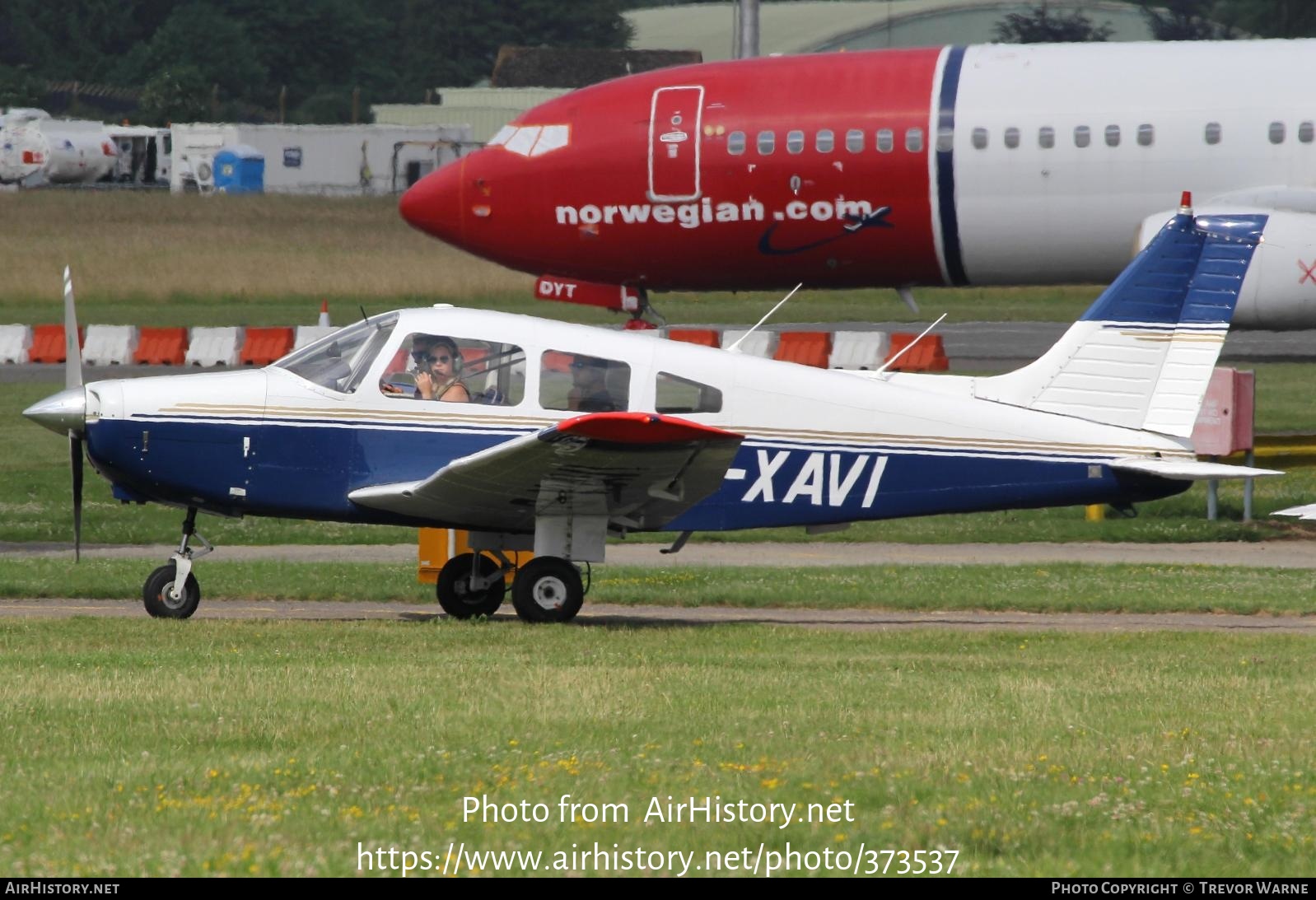 Aircraft Photo of G-XAVI | Piper PA-28-161 Cherokee Warrior II | AirHistory.net #373537