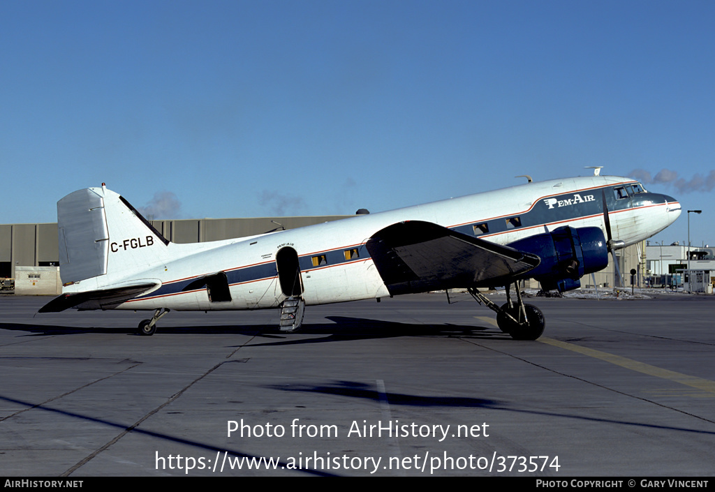 Aircraft Photo of C-FGLB | Douglas DC-3-178 | Pem-Air | AirHistory.net #373574