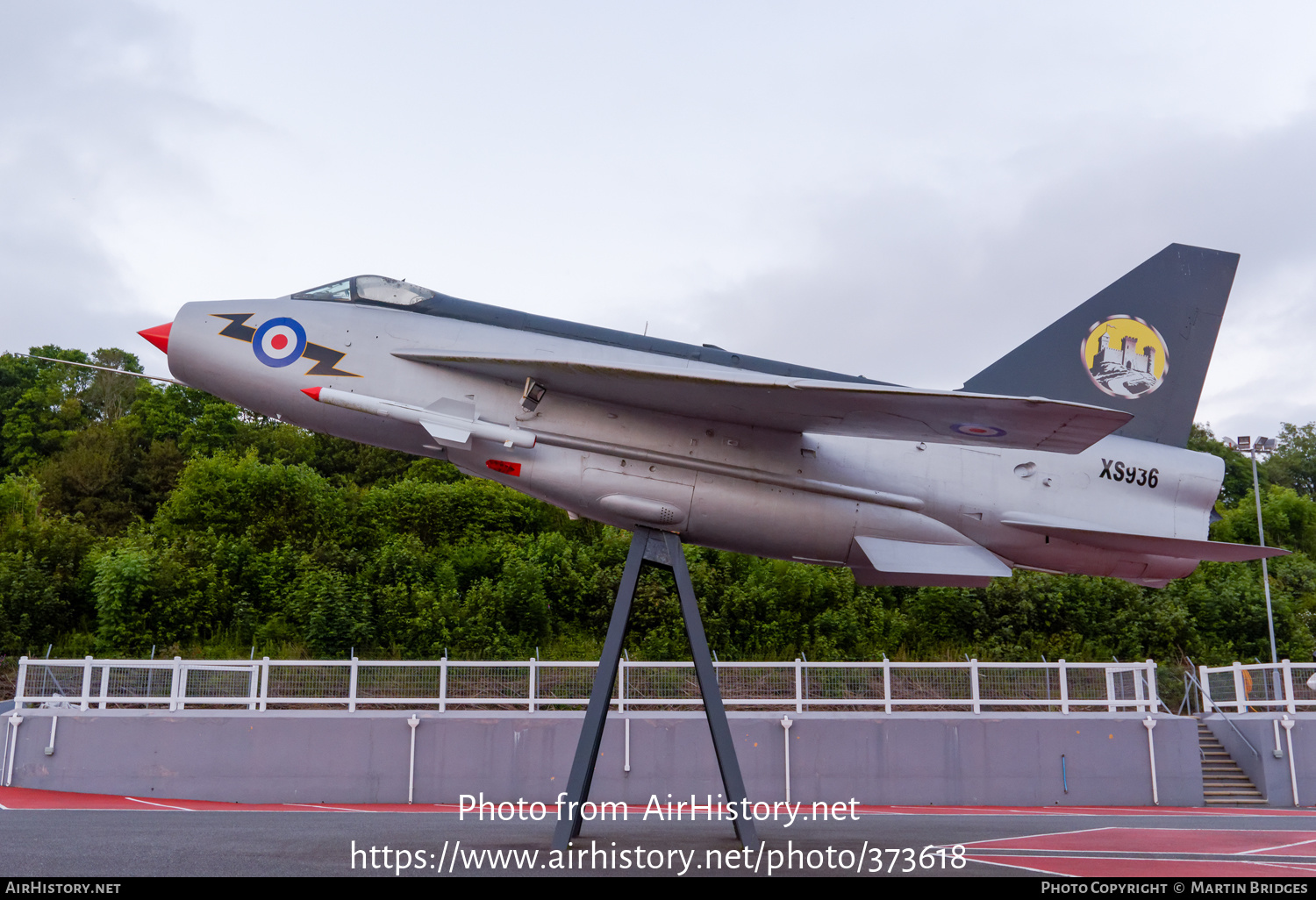 Aircraft Photo of XS936 | English Electric Lightning F6 | UK - Air Force | AirHistory.net #373618