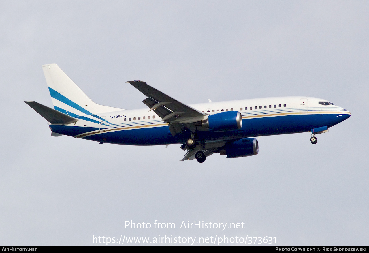 Aircraft Photo of N788LS | Boeing 737-3L9 | Las Vegas Sands | AirHistory.net #373631