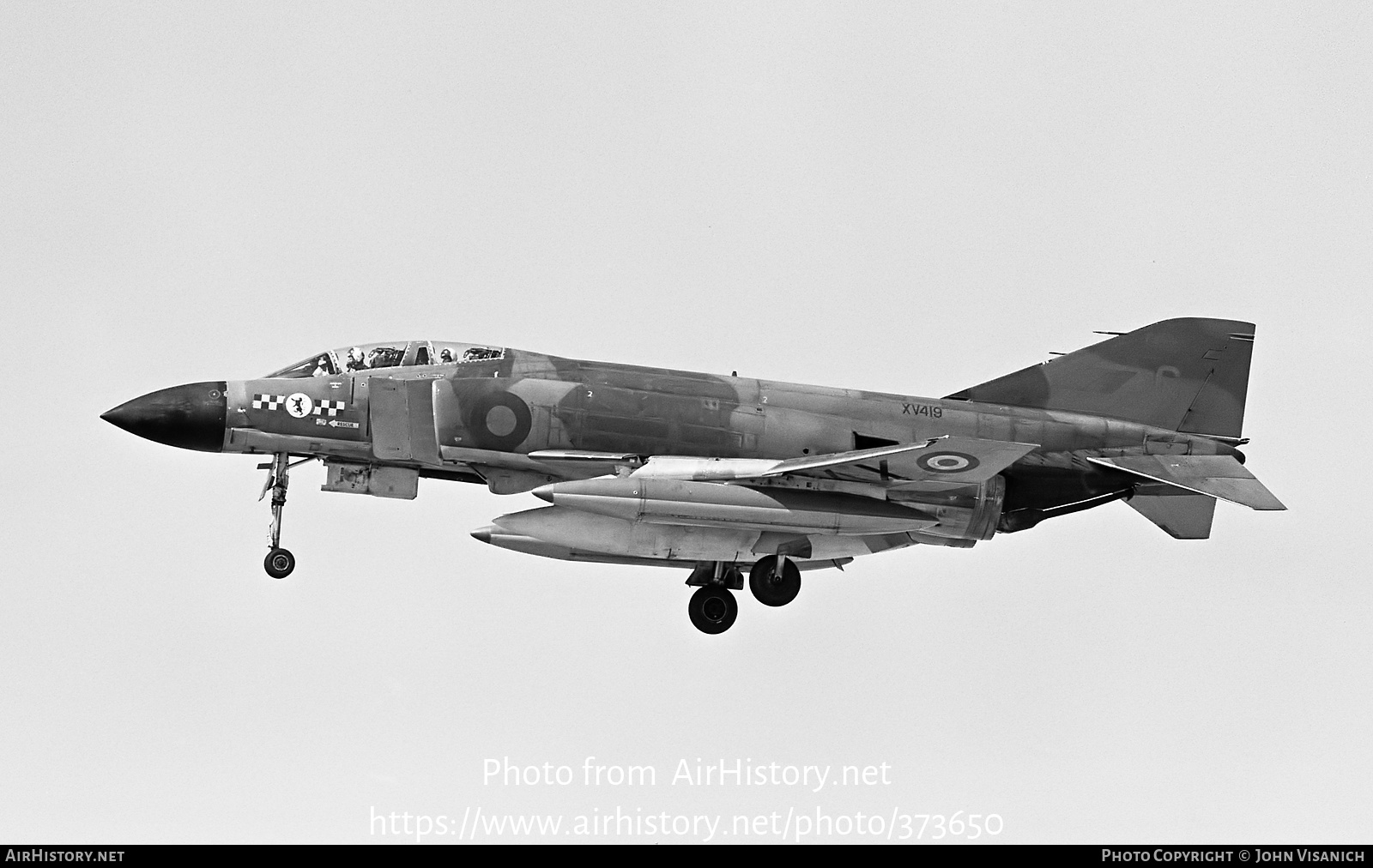 Aircraft Photo of XV419 | McDonnell Douglas F-4M Phantom FGR2 | UK - Air Force | AirHistory.net #373650