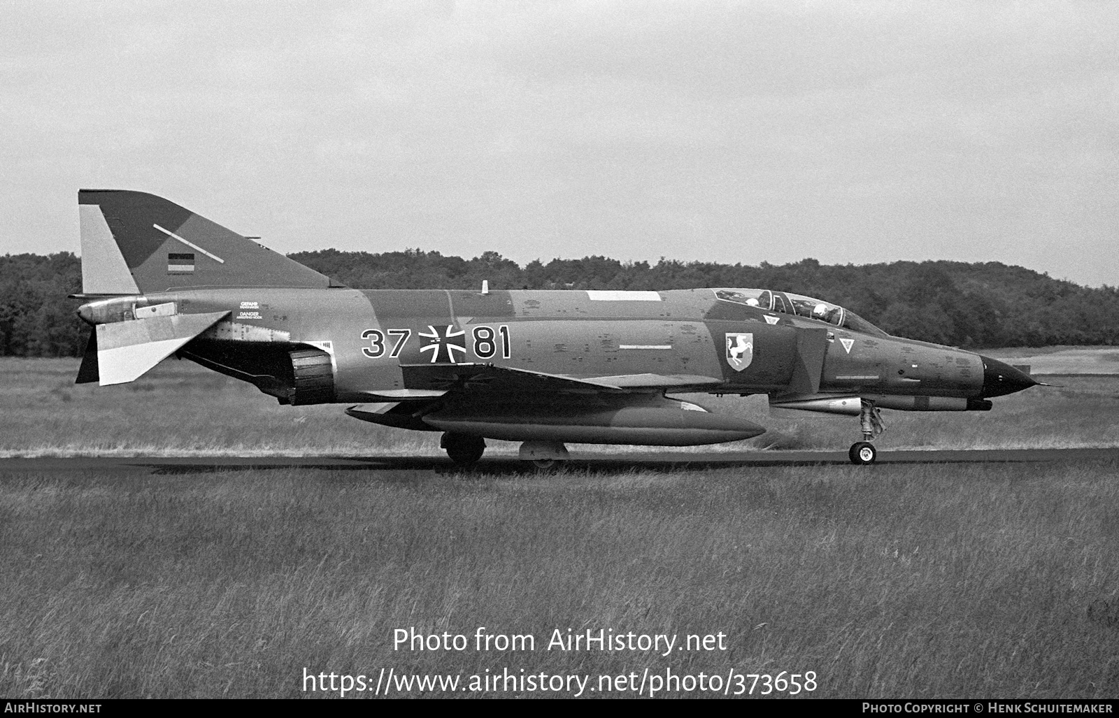 Aircraft Photo of 3781 | McDonnell Douglas F-4F Phantom II | Germany - Air Force | AirHistory.net #373658