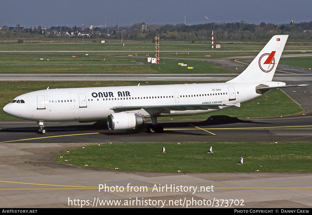 Aircraft Photo of TC-OAH | Airbus A300B4-605R | Onur Air | AirHistory.net #373702