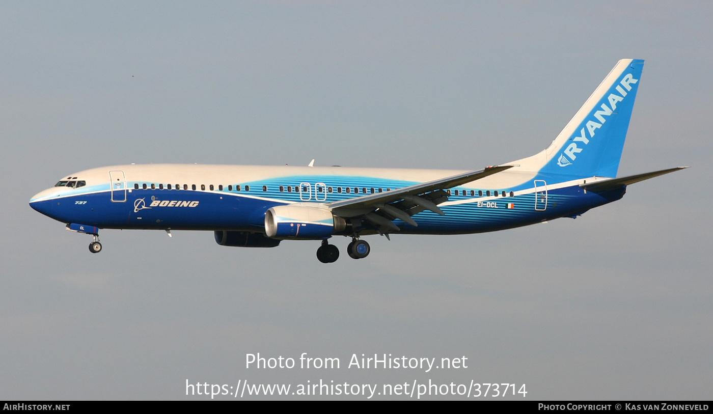 Aircraft Photo of EI-DCL | Boeing 737-8AS | Ryanair | AirHistory.net #373714