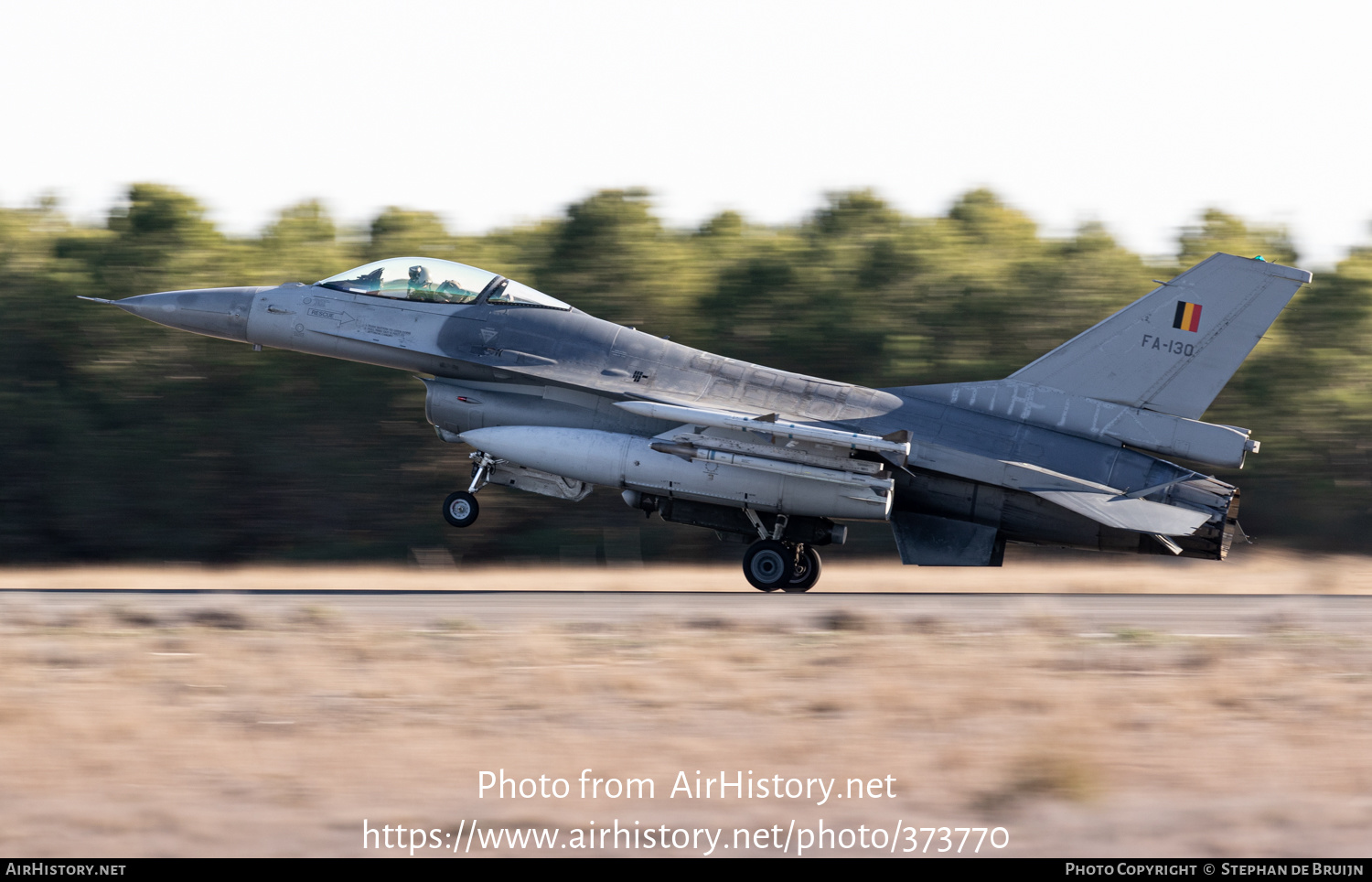 Aircraft Photo of FA-130 | General Dynamics F-16AM Fighting Falcon | Belgium - Air Force | AirHistory.net #373770