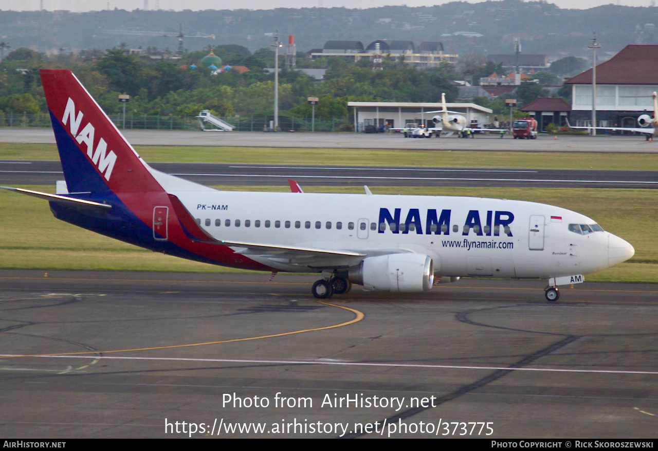 Aircraft Photo of PK-NAM | Boeing 737-524 | NAM Air | AirHistory.net #373775