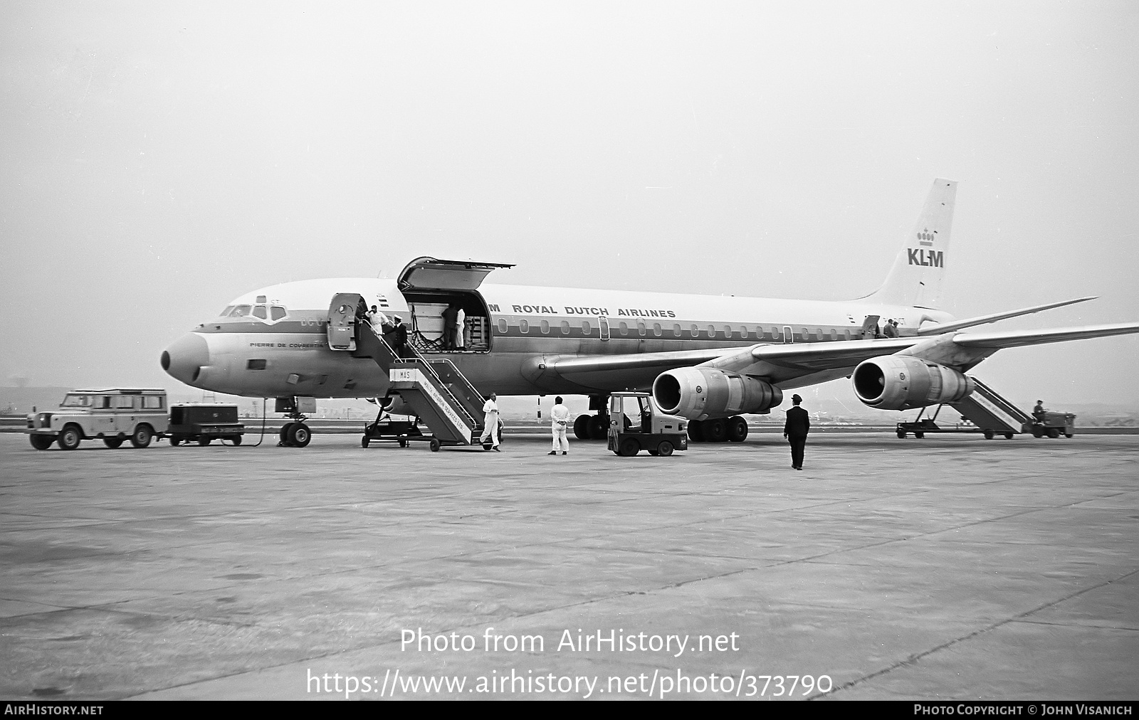 Aircraft Photo of PH-DCT | Douglas DC-8-55F | KLM - Royal Dutch Airlines | AirHistory.net #373790