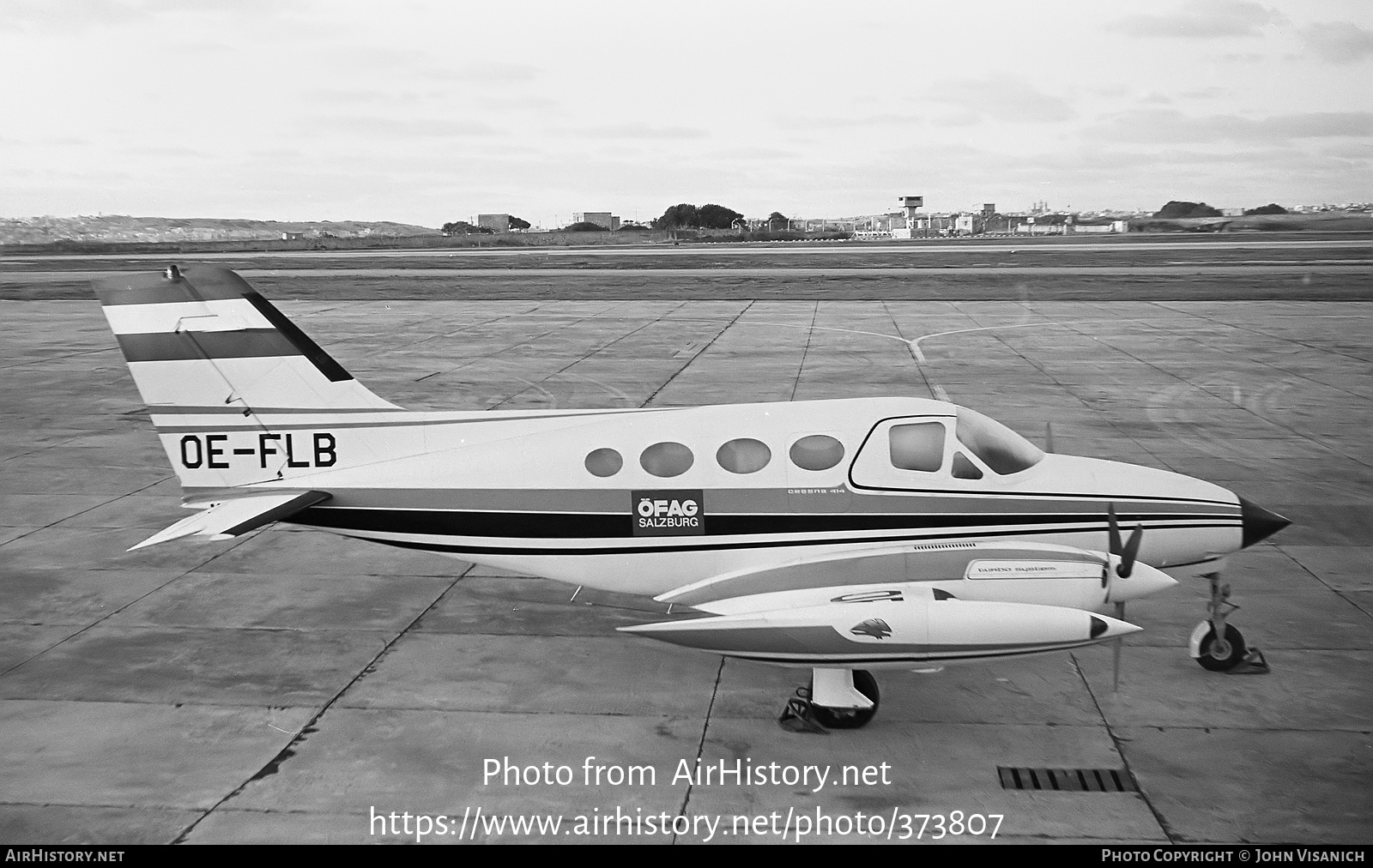 Aircraft Photo of OE-FLB | Cessna 414 | ÖFAG Salzburg | AirHistory.net #373807