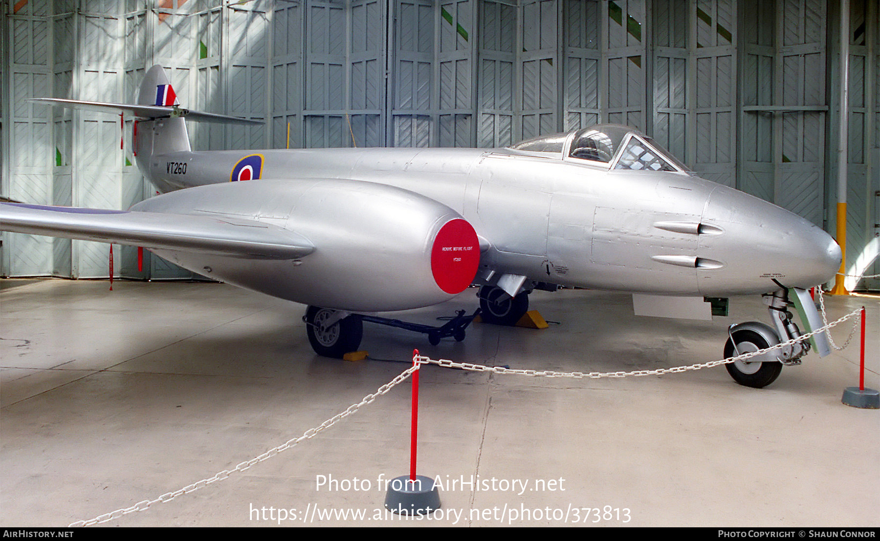 Aircraft Photo of VT260 | Gloster Meteor F4 | UK - Air Force | AirHistory.net #373813