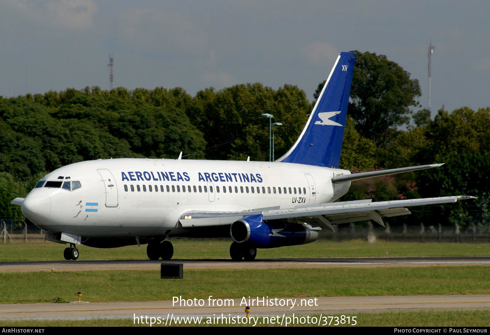 Aircraft Photo of LV-ZXV | Boeing 737-228/Adv | Aerolíneas Argentinas | AirHistory.net #373815