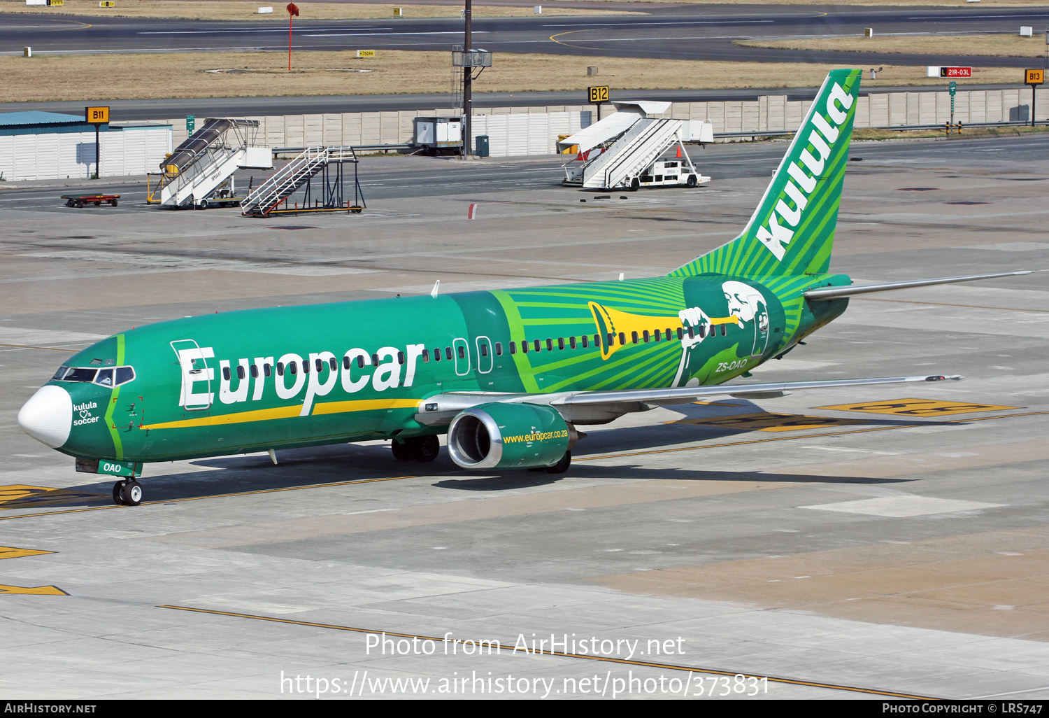 Aircraft Photo of ZS-OAO | Boeing 737-4S3 | Kulula | AirHistory.net #373831