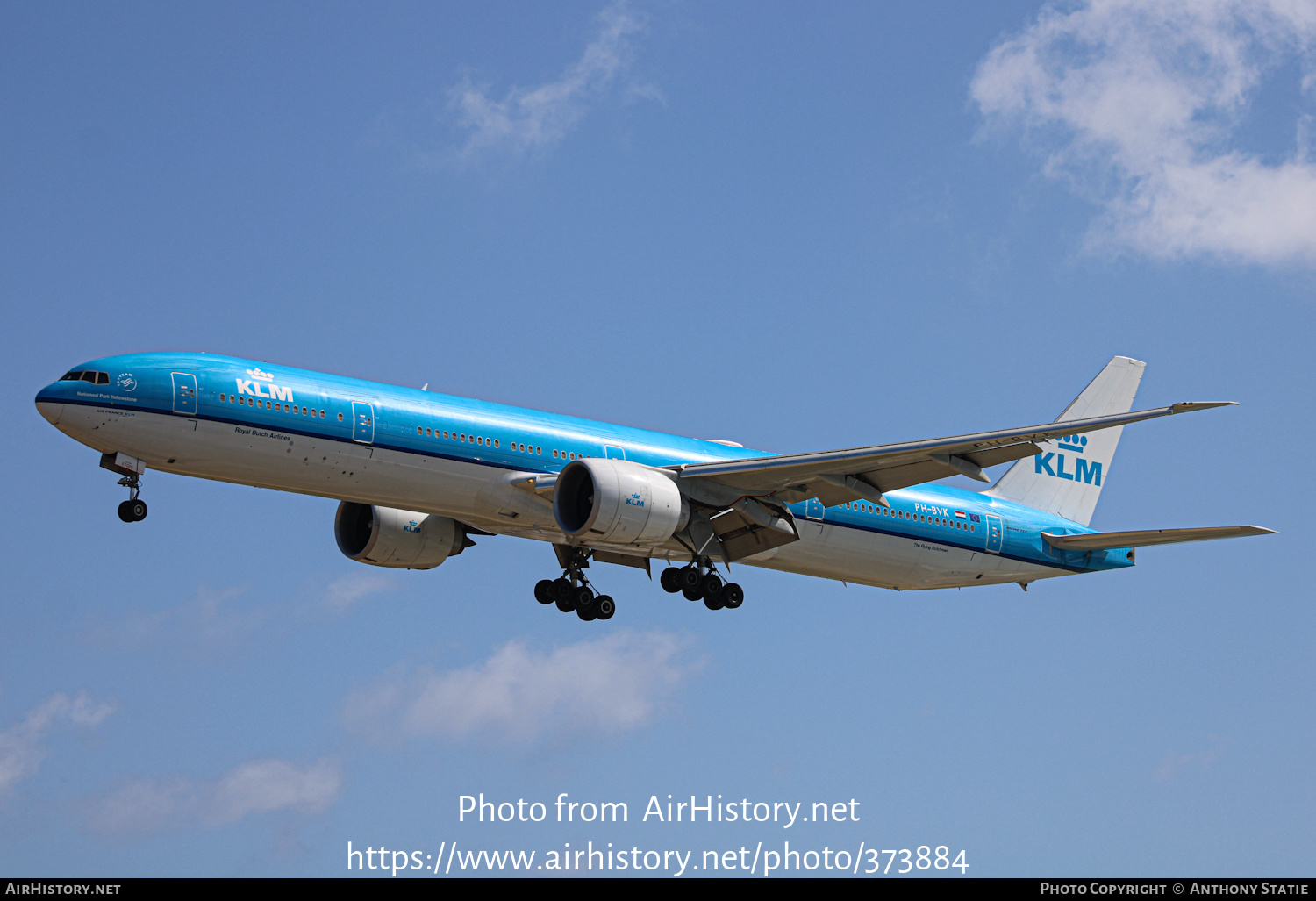 Aircraft Photo of PH-BVK | Boeing 777-306/ER | KLM - Royal Dutch Airlines | AirHistory.net #373884