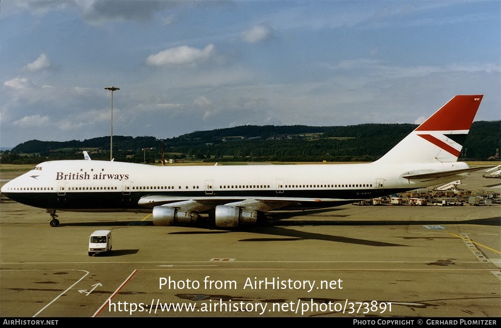 Aircraft Photo of G-AWNF | Boeing 747-136 | British Airways | AirHistory.net #373891