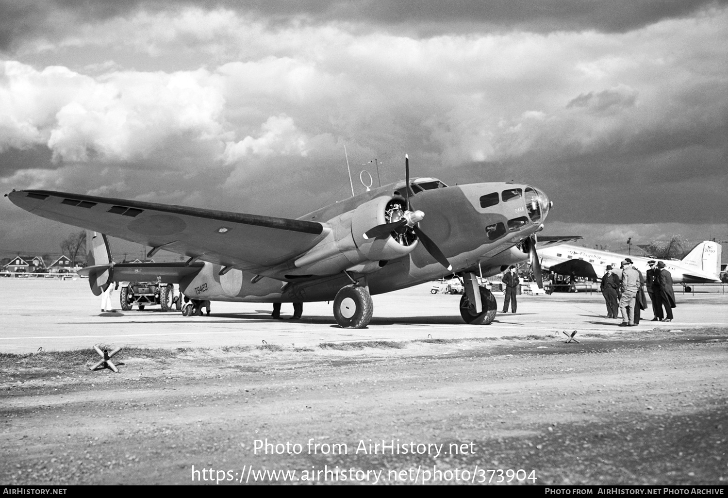 Aircraft Photo of T9423 | Lockheed 414 Hudson III | UK - Air Force ...