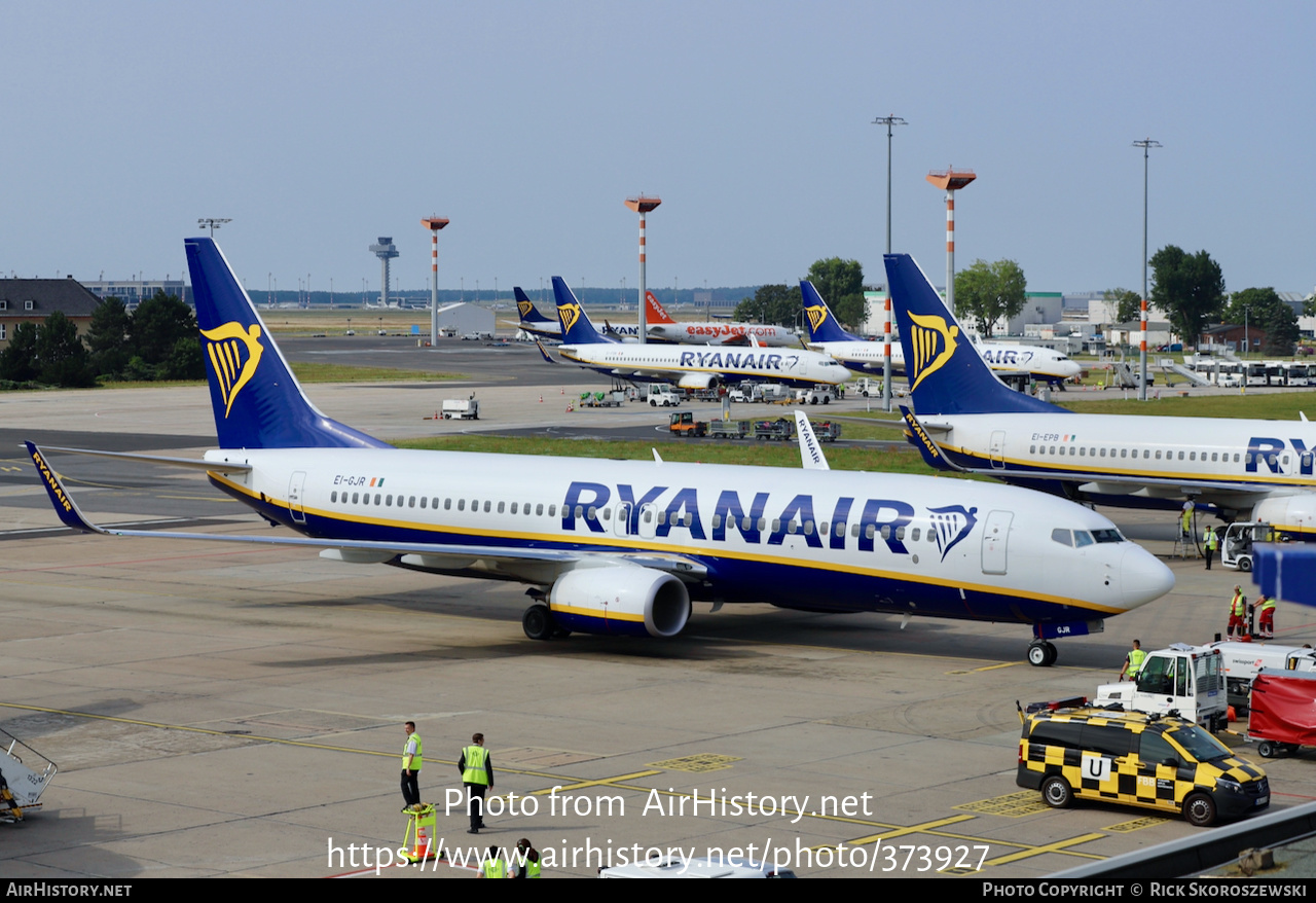 Aircraft Photo of EI-GJR | Boeing 737-800 | Ryanair | AirHistory.net #373927