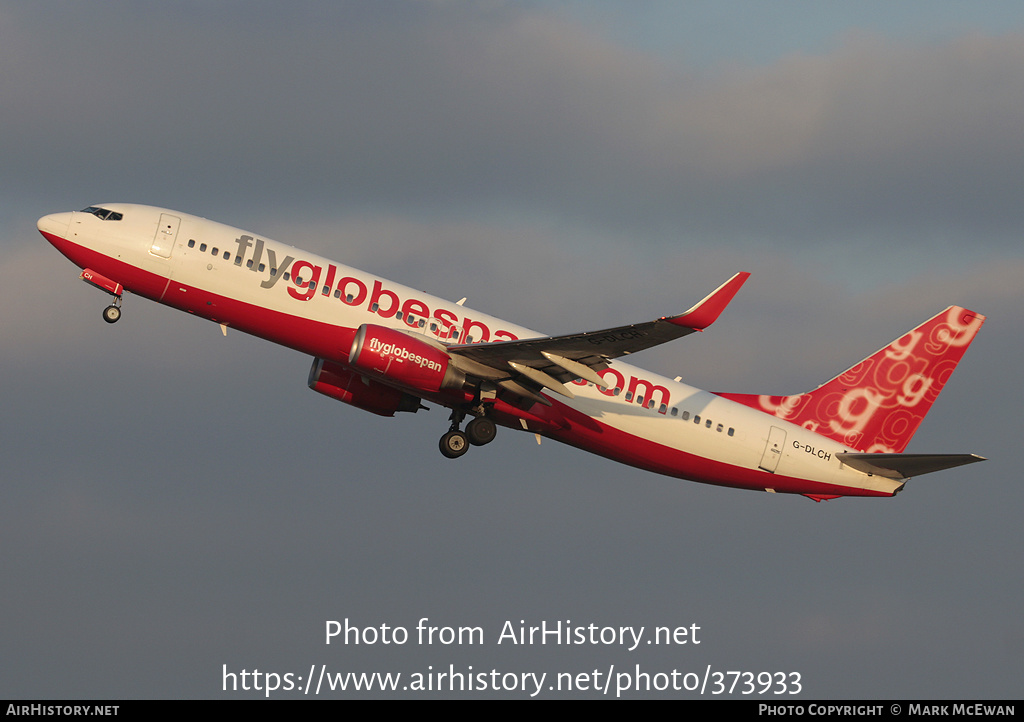 Aircraft Photo of G-DLCH | Boeing 737-8Q8 | Flyglobespan | AirHistory.net #373933