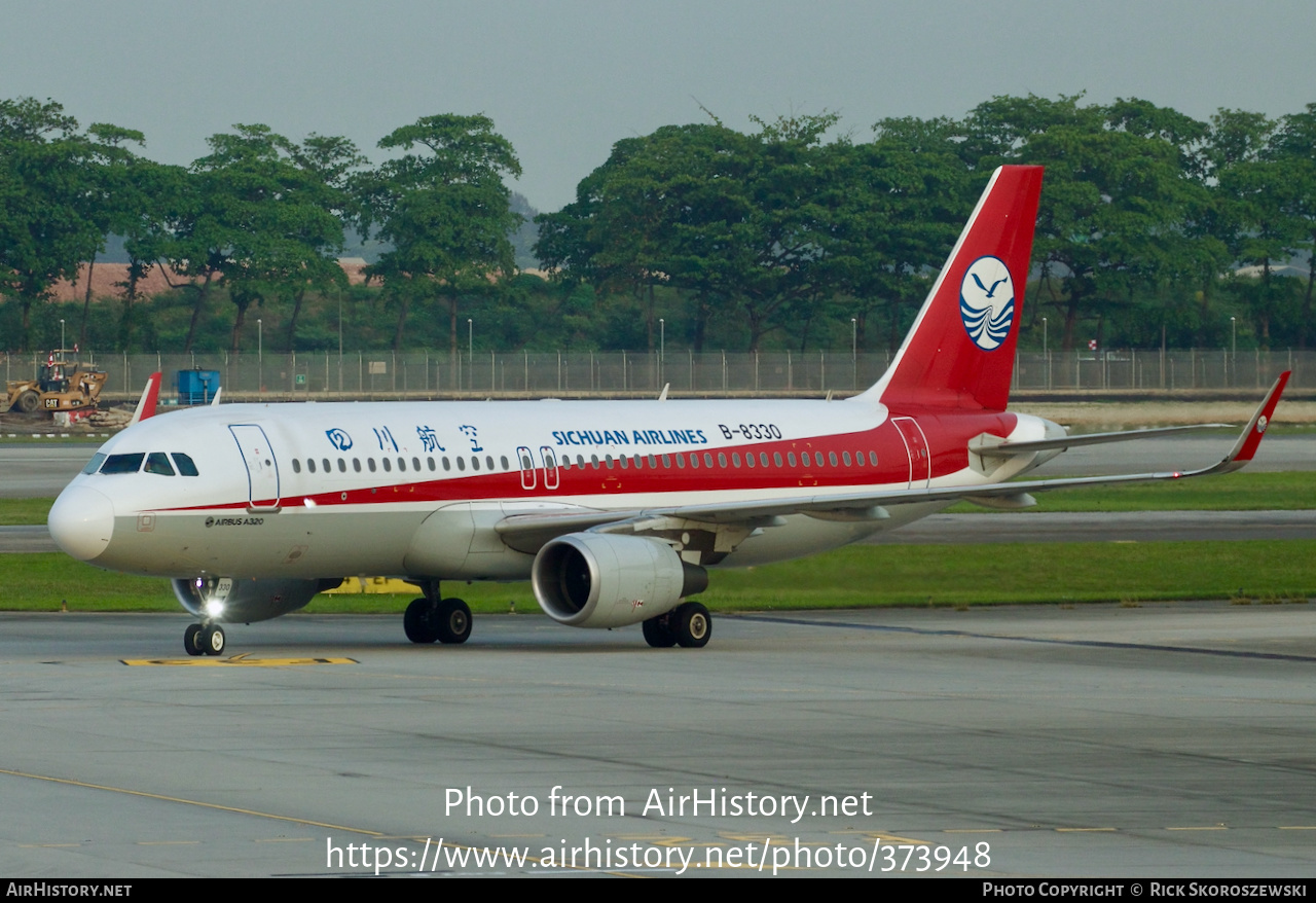 Aircraft Photo Of B-8330 | Airbus A320-214 | Sichuan Airlines ...