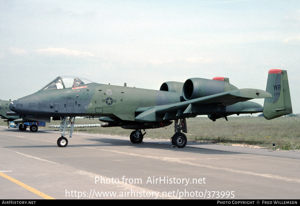 Aircraft Photo of 79-0179 | Fairchild A-10A Thunderbolt II | USA - Air Force | AirHistory.net #373995