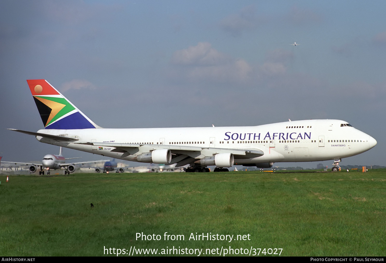 Aircraft Photo of ZS-SAP | Boeing 747-244B | South African Airways | AirHistory.net #374027