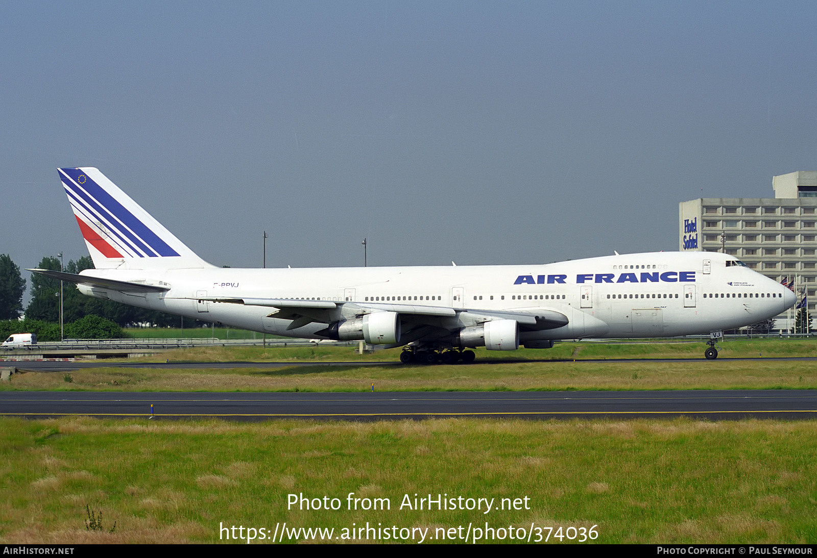 Aircraft Photo of F-BPVJ | Boeing 747-128 | Air France | AirHistory.net #374036