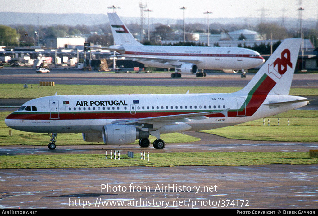 Aircraft Photo of CS-TTE | Airbus A319-111 | TAP Air Portugal | AirHistory.net #374172