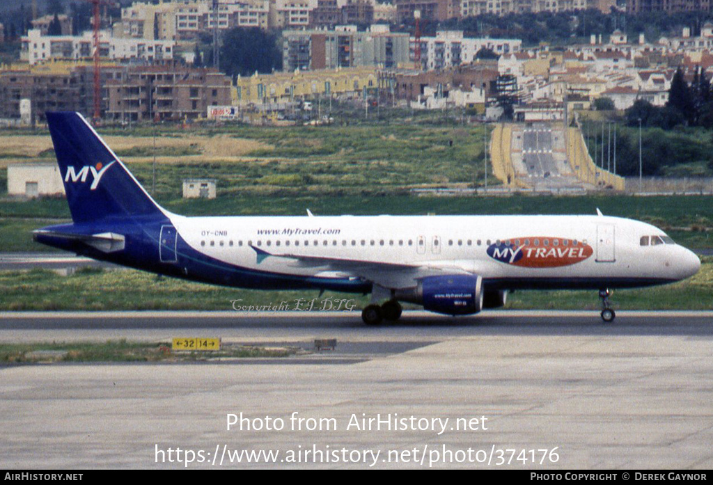 Aircraft Photo of OY-CNB | Airbus A320-211 | MyTravel Airways | AirHistory.net #374176