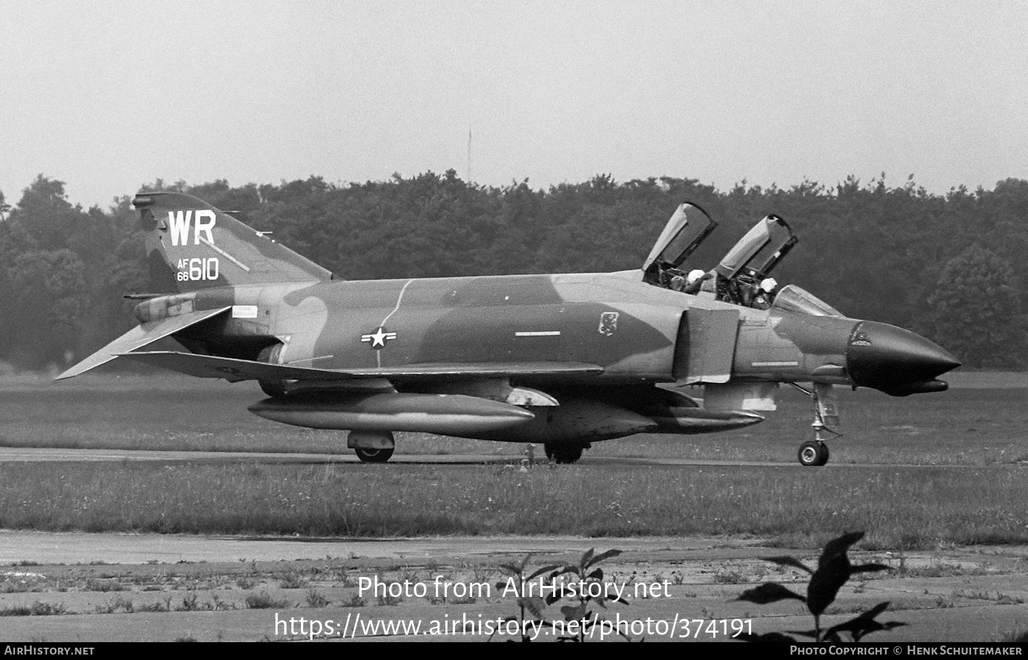 Aircraft Photo of 66-7610 / AF66-610 | McDonnell Douglas F-4D Phantom II | USA - Air Force | AirHistory.net #374191