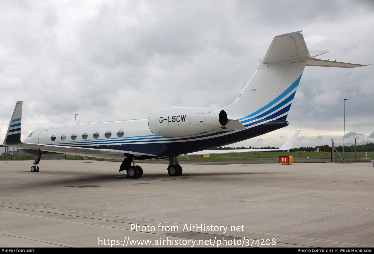 Aircraft Photo of G-LSCW | Gulfstream Aerospace G-V Gulfstream V-SP | AirHistory.net #374208