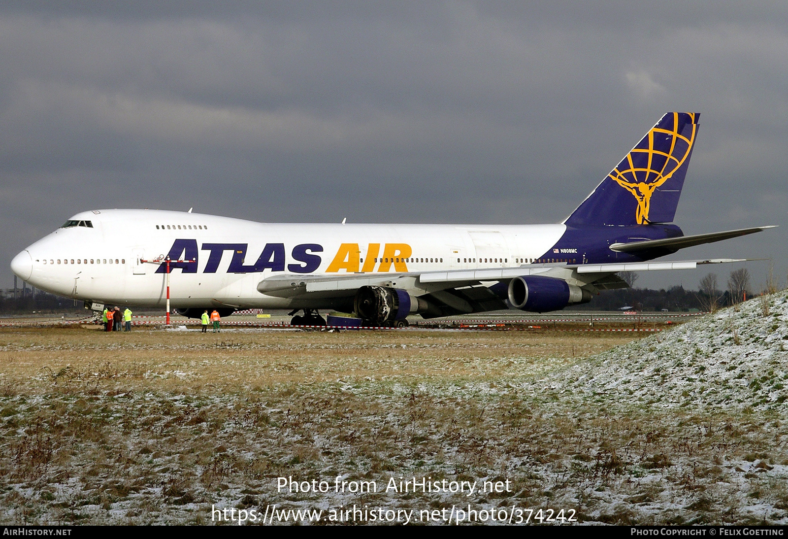 Aircraft Photo of N808MC | Boeing 747-212B(SF) | Atlas Air | AirHistory.net #374242