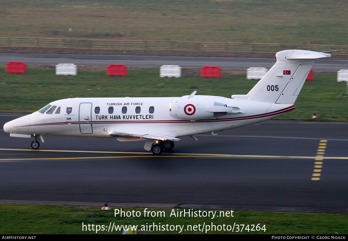 Aircraft Photo of 93-005 | Cessna 650 Citation VII | Turkey - Air Force | AirHistory.net #374264