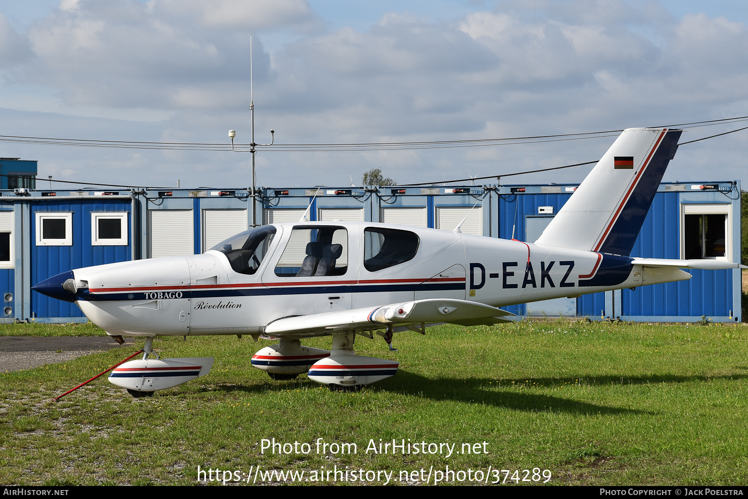 Aircraft Photo of D-EAKZ | Socata TB-10 Tobago | AirHistory.net #374289