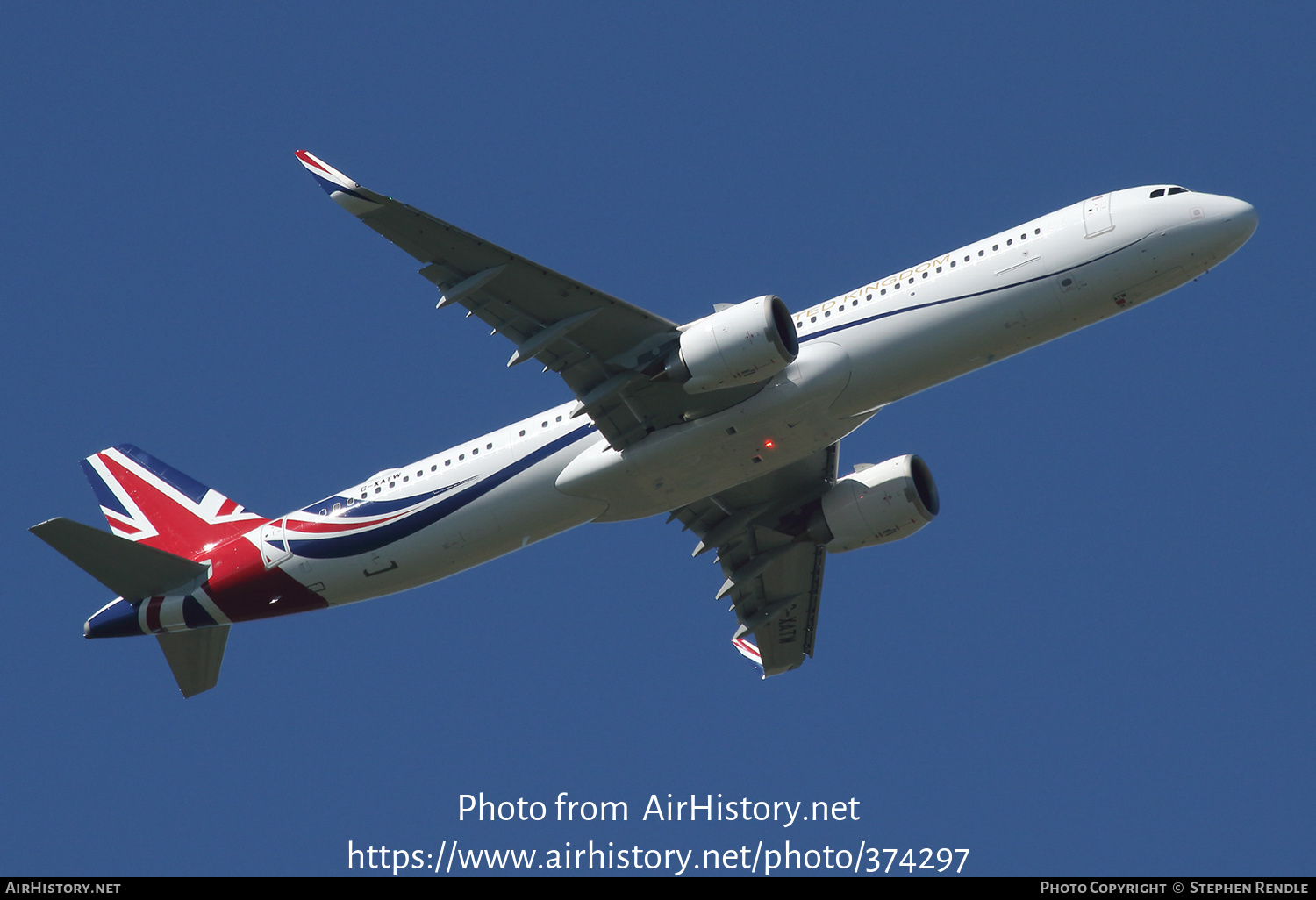 Aircraft Photo of G-XATW | Airbus A321-251N | United Kingdom Government | AirHistory.net #374297