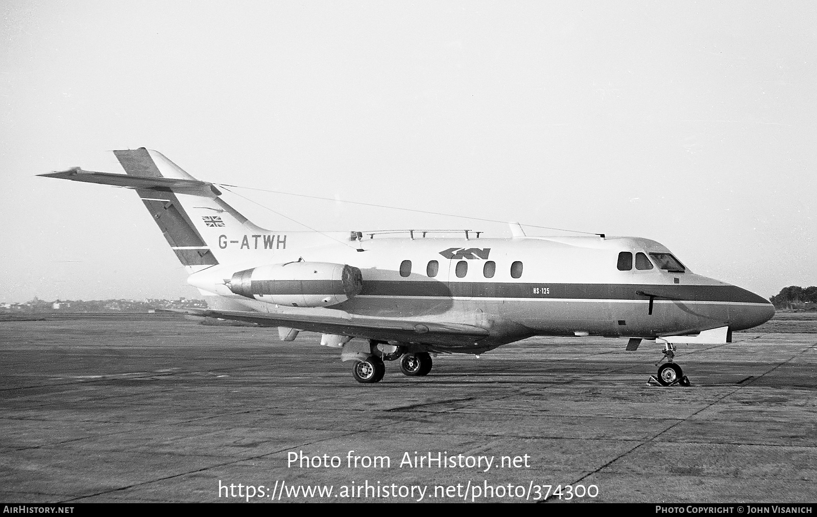 Aircraft Photo of G-ATWH | Hawker Siddeley HS-125-1B/R | GKN Group | AirHistory.net #374300