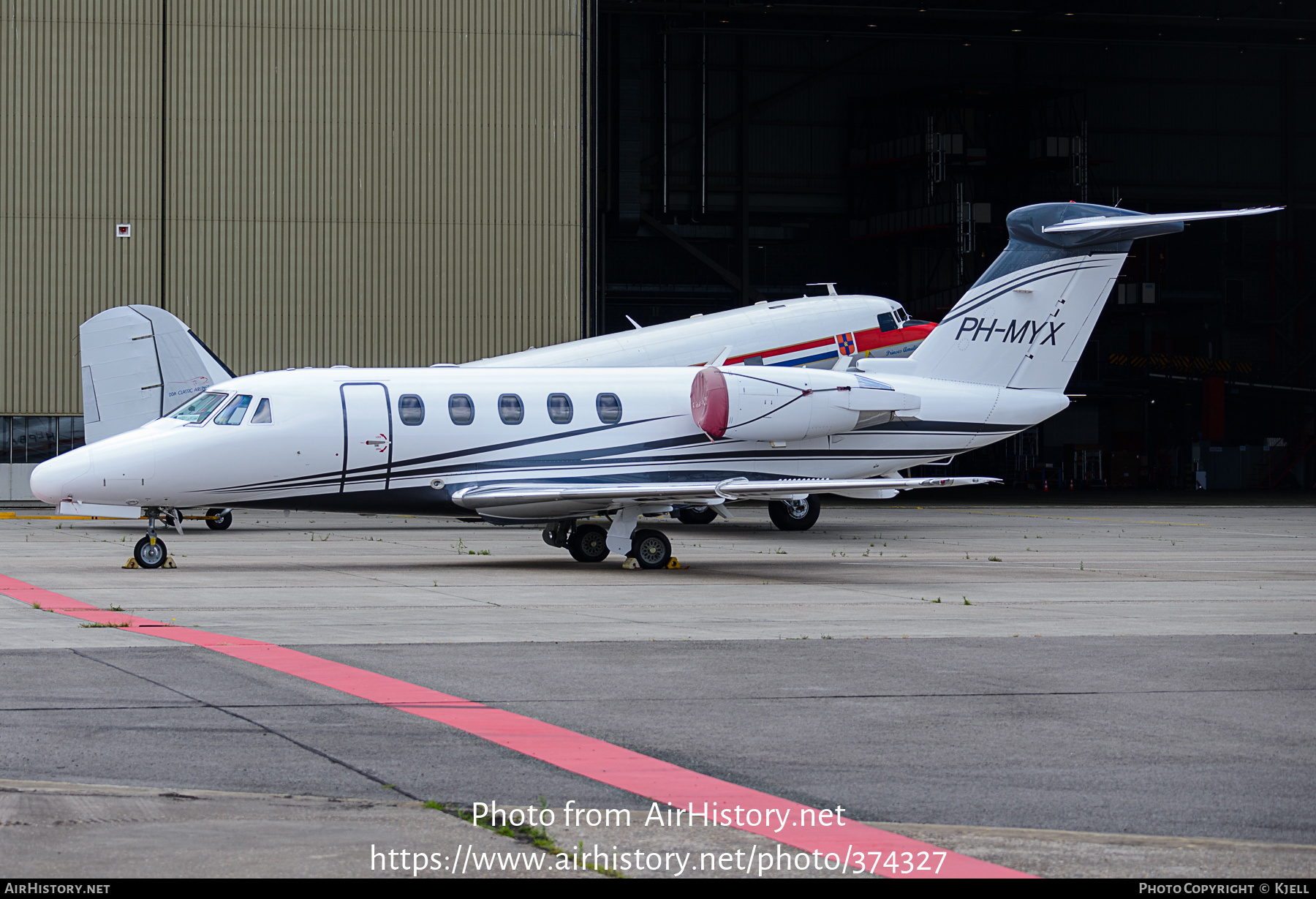 Aircraft Photo of PH-MYX | Cessna 650 Citation VII | AirHistory.net #374327