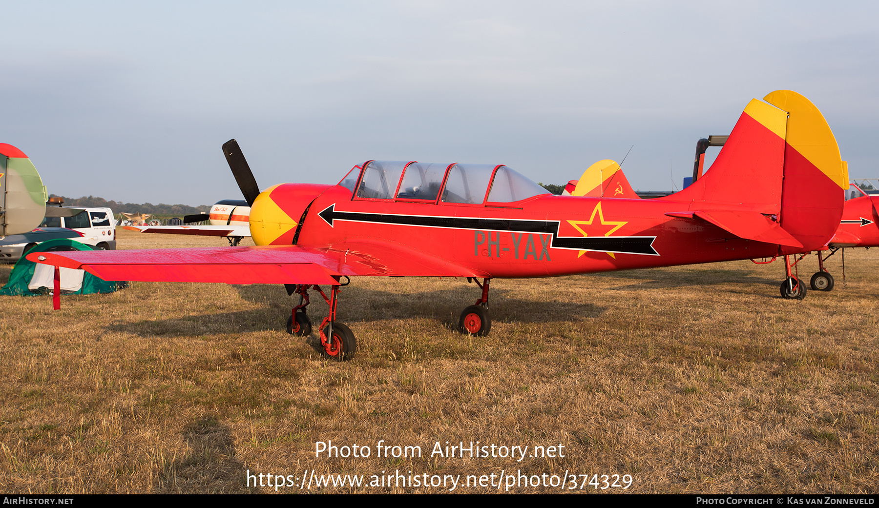 Aircraft Photo of PH-YAX | Yakovlev Yak-52 | Soviet Union - DOSAAF | AirHistory.net #374329