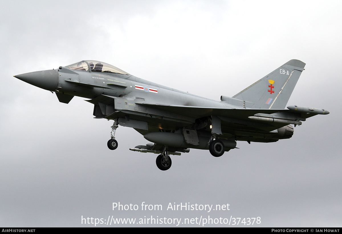 Aircraft Photo of ZJ946 | Eurofighter EF-2000 Typhoon FGR4 | UK - Air Force | AirHistory.net #374378